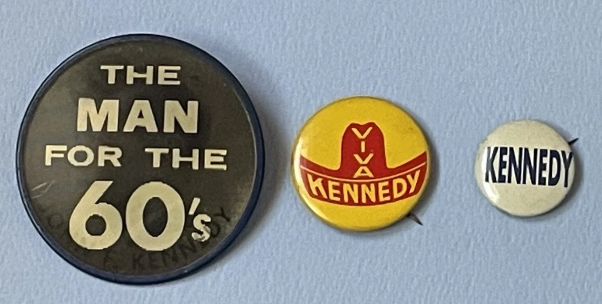 Kennedy Campaign In Us Presidential Candidate Collectibles for