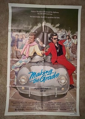 Making the Grade 1984 Movie Poster 27x41 Judd Nelson Jonna Lee