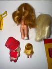 Vintage MATTEL Little Kiddles  NURSE Jewelry Case LOUISE LOCKET Santa STROLLER — photo 3