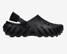 Crocs Echo Clogs Triple Black 793001 Mens sz 8-13 New