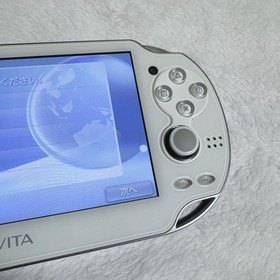 SONY PS Vita PCH-1000 Crystal White OLED Handheld Console Only Tested Works