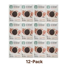 12 x Starbucks VIA Instant Colombia Coffee Medium Roast 13 ct Each, Total 156 ct