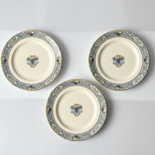 Assiette à dîner Lenox motif automne 27 cm/10,6" en os de timbre doré Chine