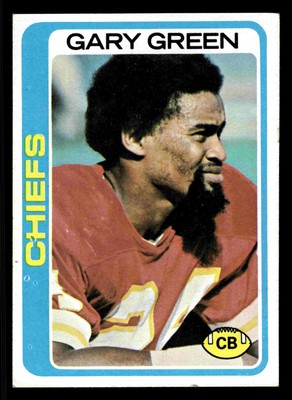 1978 Topps Gary Green #42 - Kansas City Chiefs