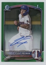 2025 Bowman Chrome Prospect Green Refractor 25/99 Cody Freeman #CPA-CFR Auto 2oh