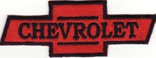 Chevrolet 4 18 X 1 12 Red Embroidered Iron On Car Patch New 738 Chevrolet 4 18 X 1 12 Red Embroidered Iron On Car Patch New 738