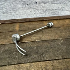 Svelte Ti Bike Front Wheel Skewer Silver Quick Release Titanium