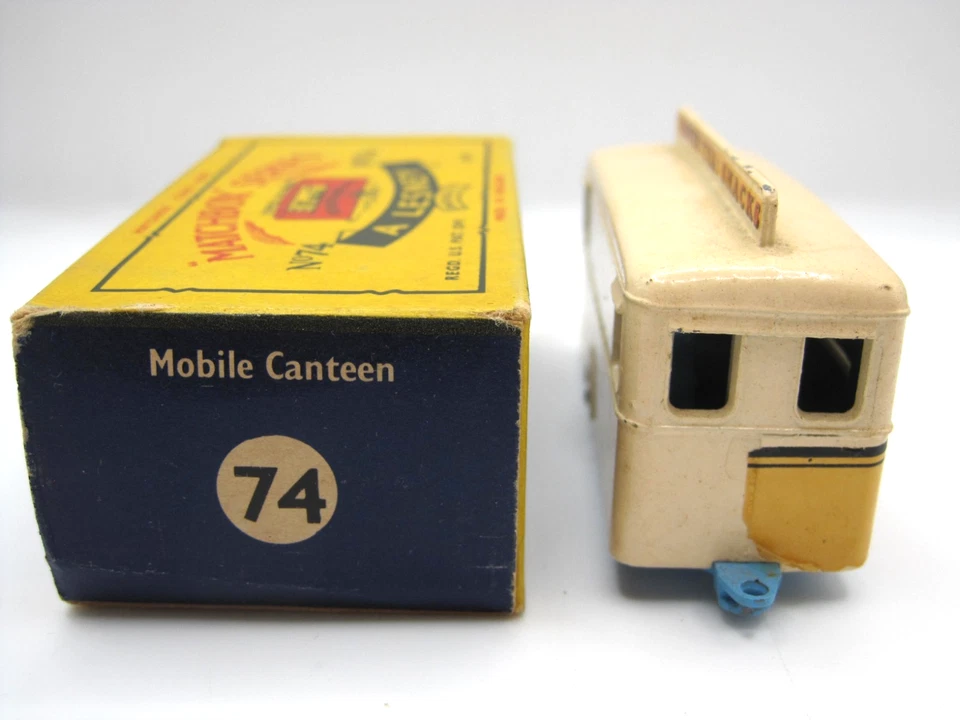 *MATCHBOX SERIES MOKO LESNEY* MOBILE REFRESHMENTS CANTINE - n°74 - ORIGINAL BOX - Immagine 2 di 4