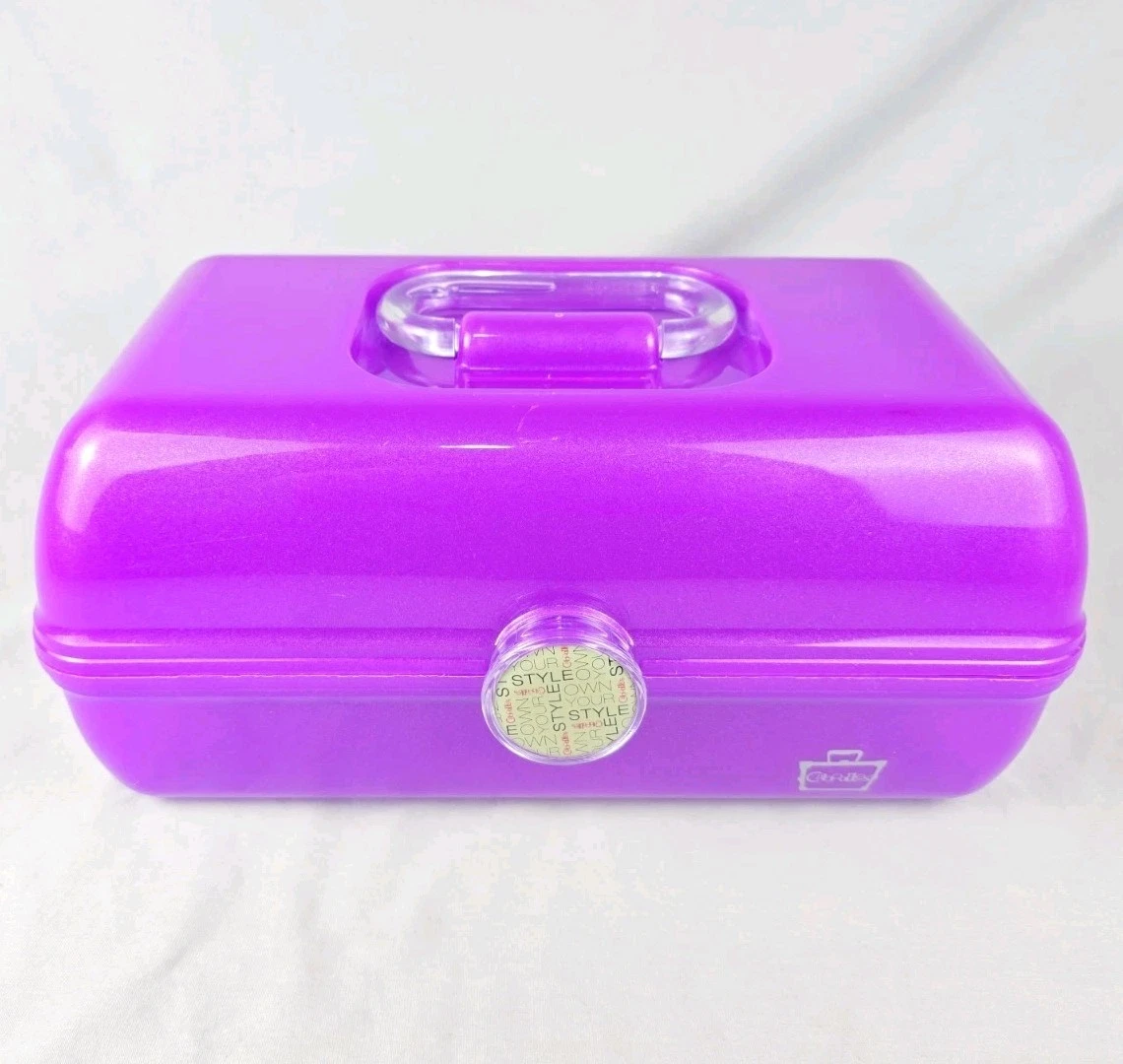 Retro Caboodles Makeup Case Hard Shell Cosmetic Organizer Travel Vanity Case
Opens in a new window o