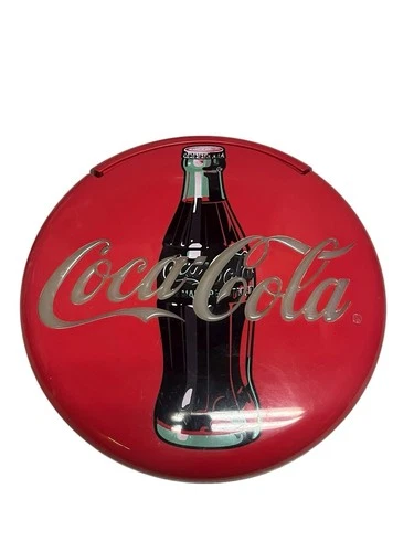 VINTAGE  Coca-Cola Bottle Cap Wall Phone Red Landline Telephone Retro Decor