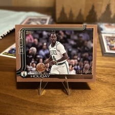 2025-26 Topps Basketball JRUE HOLIDAY #/2025 GOLD Celtics Blazers