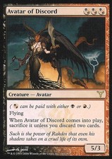 Avatar of Discord - Light Play MTG Dissension