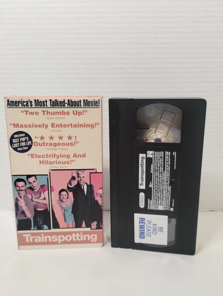 Trainspotting VHS Tape 1997 Miramax Home Entertainment, Ewan McGregor - Image 4 of 4