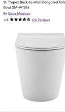 New Back to wall elongated toilet wall Mount concealed tank