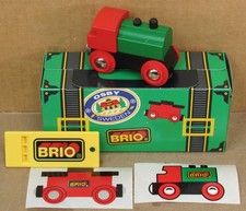 VINTAGE BRIO Party Favor Box - Engine/Whistle/Stickers NEW