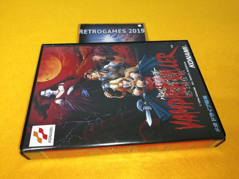 VAMPIRE KILLER / CASTLEVANIA / DRACULA  Sega Mega Drive  REG CARD.