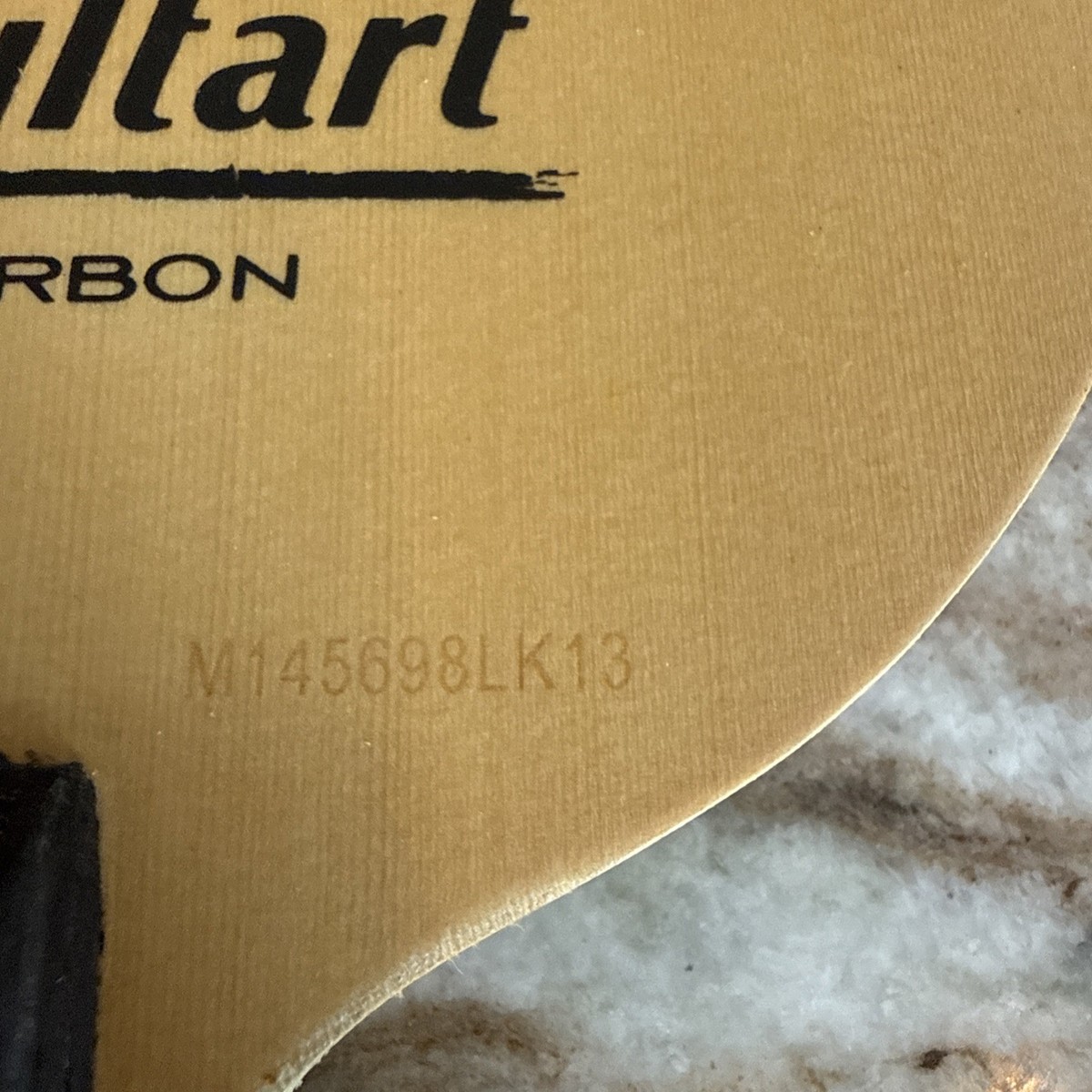 Butterfly Amultart ZL Carbon Blade - FL HANDLE | eBay