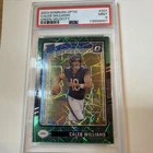 2024 Panini Donruss Optic Rated Rookie Caleb Williams Green Velocity Prizm PSA 9