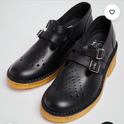 POD ORIGINAL LEATHER DION T-BAR PLATFORM SHOES B