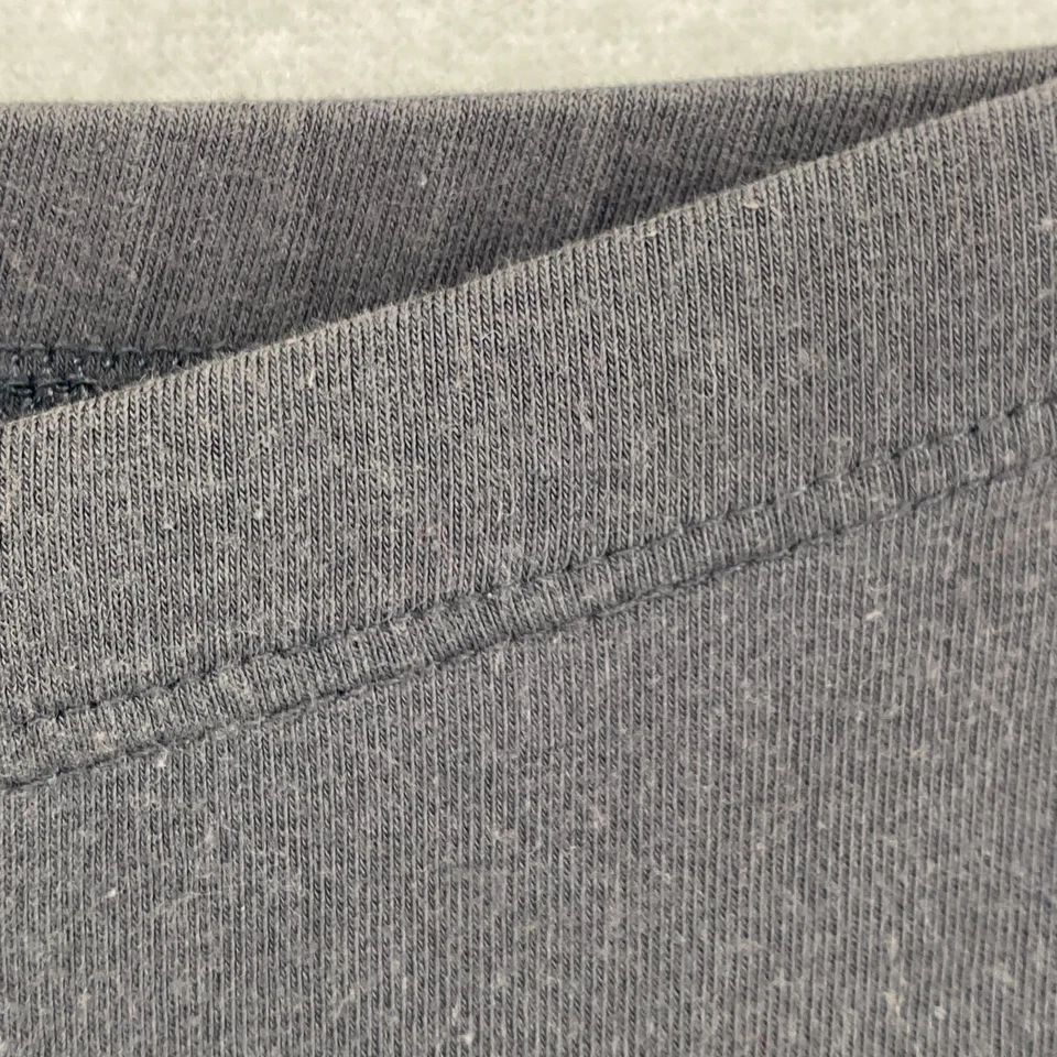 Leggings EILEEN FISHING S Stretch algodão orgânico jersey cropped puxar cinza EUA - Imagem 4 de 4