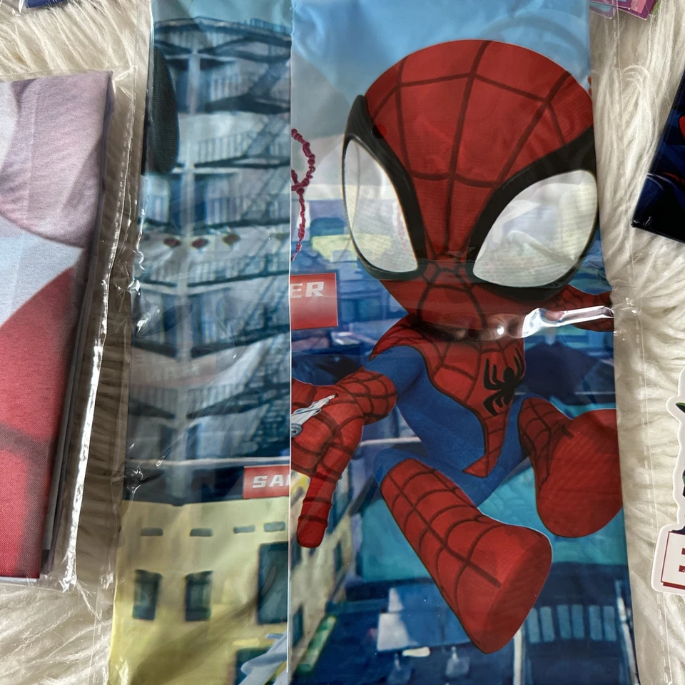 Spidey Decoraciones Fiesta Globos Mantel Cumpleaños Banner Suministros Favores Foto 2 de 4