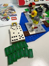 LEGO Games: City Alarm (3865) comes with all minifigures on Missing large Die