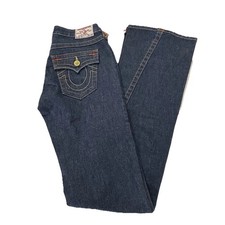 Vintage True Religion Joey Jeans Women 26 NWT Flare USA Made Y2K NOS