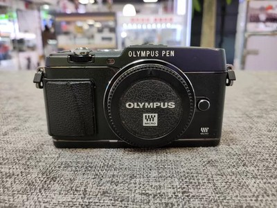 Olympus PEN E-P5 Black 16.1MP Mirrorless Digital Camera only Body English