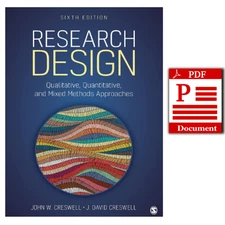 Research Design Qualitative Quantitative and Mixed Methods 6th Ed