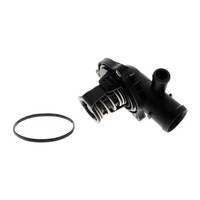 Thermostat GehäUse KüHlmittel FüR Audi A4 B7 B8 A5 A6 C6 Q5 Q7 Touareg TDI Vemo