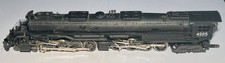 Union Pacific Big Boy HO 4005 Steam Locomotive Black 4-8-8-4 Model Railroad Nice