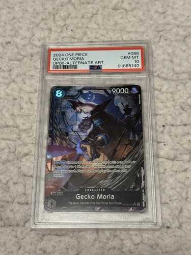 Gecko Moria (Alternate Art) graded PSA 10 for sale on eBay