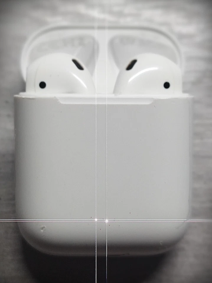 Original AirPods 2 (A2032, A2031) mit Lightning-Ladecase (A1602) - Bild 1 von 2