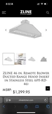 Z Line hood With Remote Blower 695-RD-46