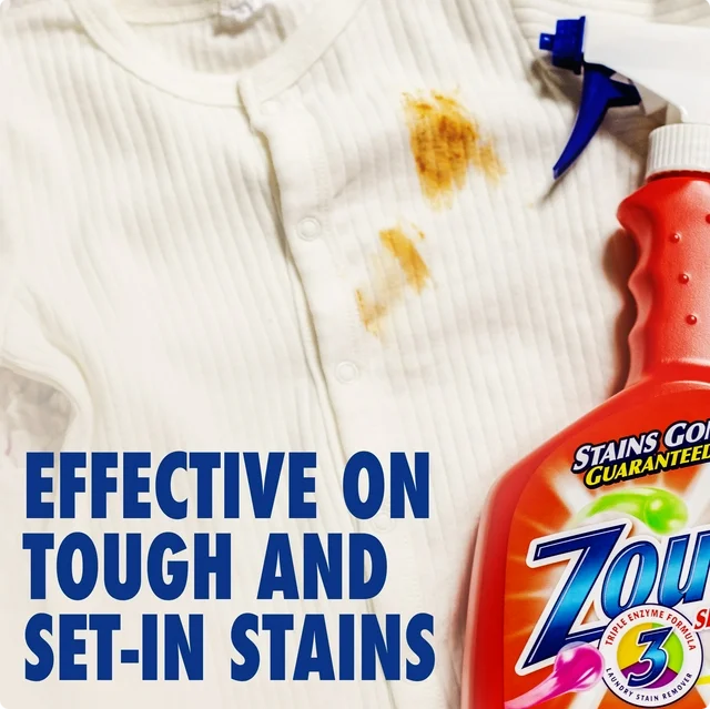Zout Laundry Stain Remover, Foam Action, Triple Enzyme, 22 oz. eBay