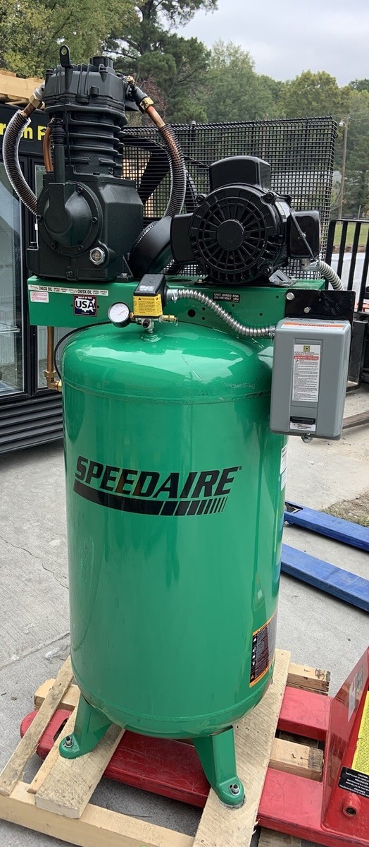 SPEEDAIRE 35WC40 Electric Air Compressor: 5 hp, 2 Stage