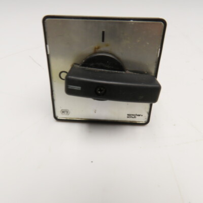 Sprecher + Schuh LE2-25 2 Position Rotary Cam Switch 660V 25A 13kW