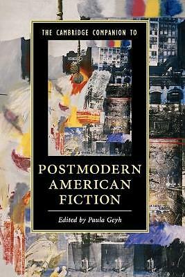 The Cambridge Companion to Postmodern American Fiction Geyh Paperback
