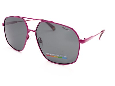 Polaroid Polarisierte Sonnenbrillen Alpenveilchen Lila Mit Dunkelgrau Gläser