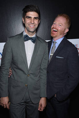 Justin Mikita Actor Jesse Tyler Ferguson at The New Yorker's White - Old Photo 1