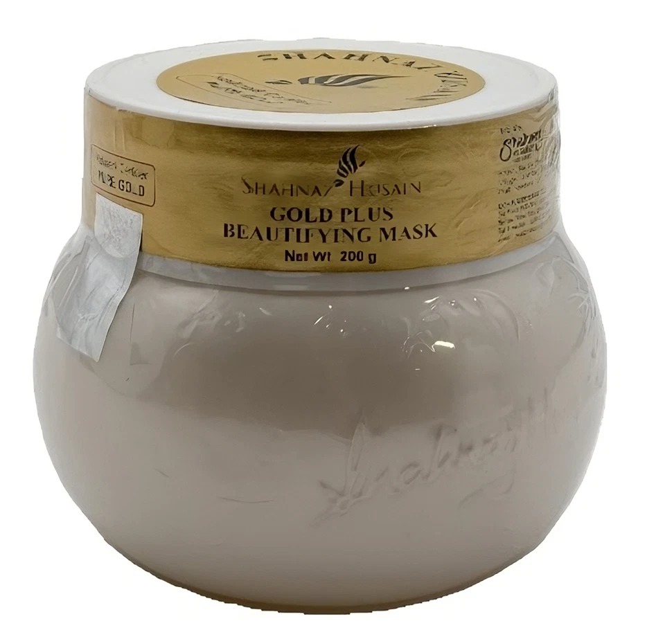 Shahnaz Husain Hussain 24 CARAT GOLD PLUS Beautifying Mask Salon Size - image 3 of 3