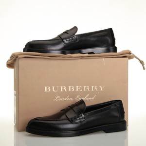 burberry penny loafers womens