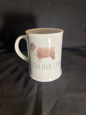 Best Dog English Bulldog with Bowler Derby Hat MUG Cup by Fringe