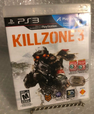 Used PS3 Killzone 3 Video Game - FREE SHIPPING