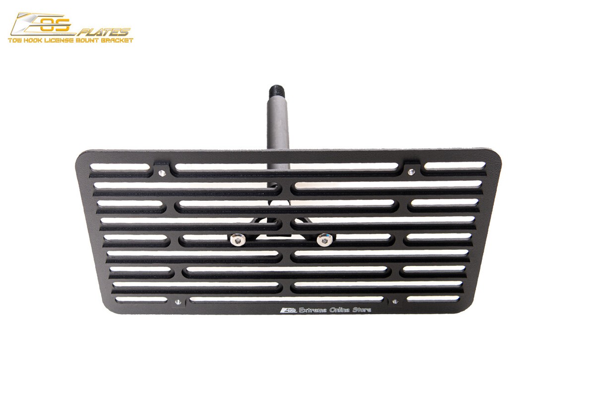 EOS Plate Tow Hook License Plate Bracket For 03-05 Nissan 350Z Front Bumper