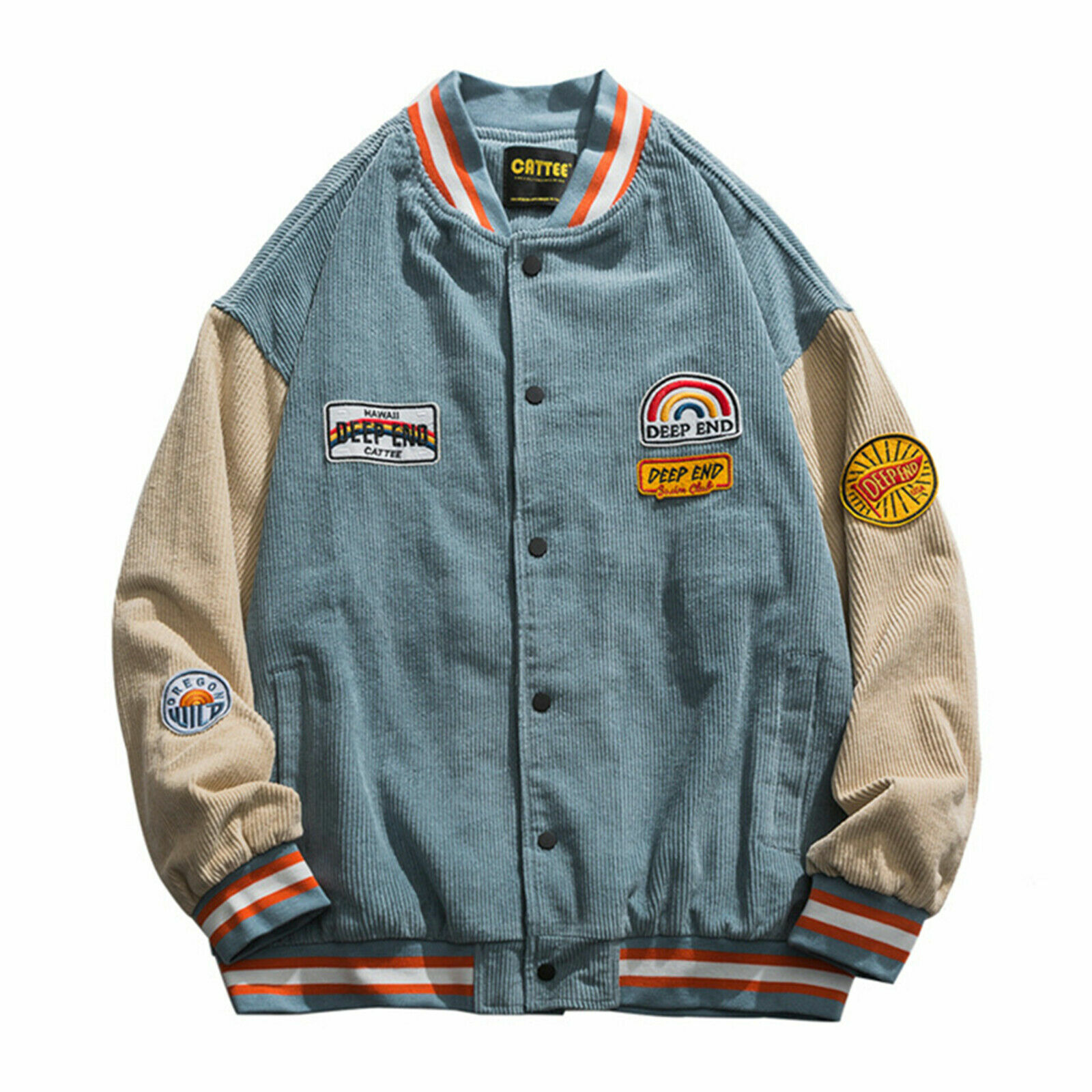 Men Jacket Windproof Jacket Baseball 