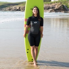 Osprey Women's Shorty 3 mm  Wetsuit, Adult Short Sleeve Neoprene Surfing, Size M