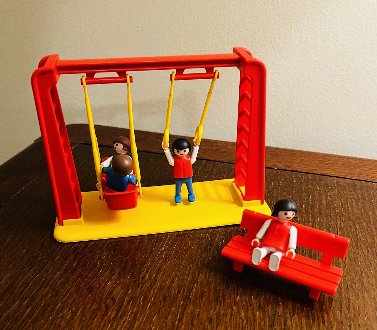 Vintage 1985 Playmobil Playground Swing Set 3552 eBay