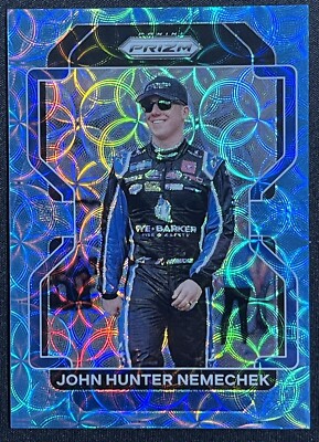 2022 PRIZM NASCAR RACING John Hunter Nemechek Blue Scope Prizm/99 SP #17