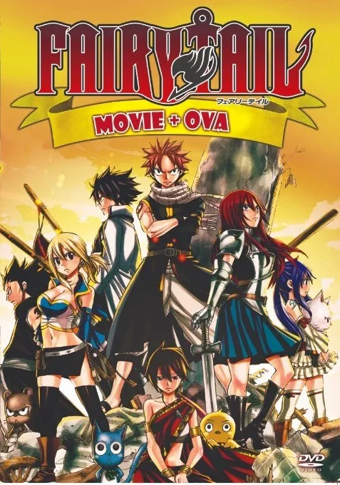 Anime DVD Fairy Tail Movie 1 2 9 OVA English Subtitle